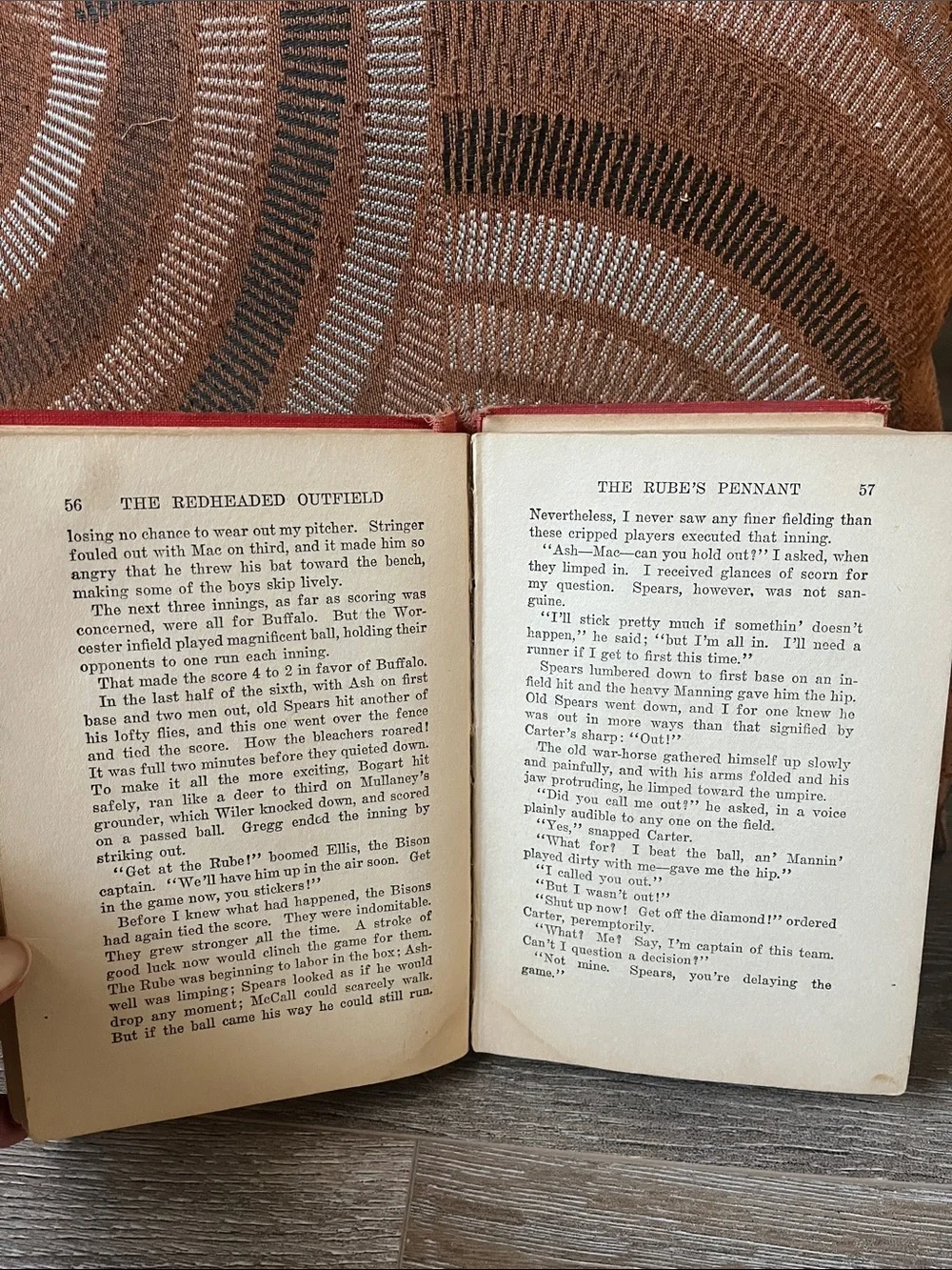 The Redheaded Outfield and Other Baseball Stories by Zane Grey 1915